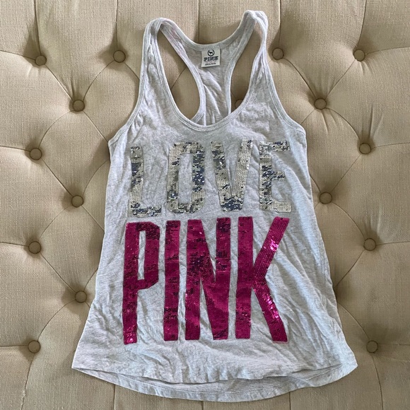 PINK Victoria's Secret Tops - PINK by Victoria’s Secret Racerback Tank